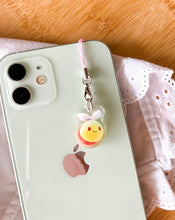 Load image into Gallery viewer, Bee Plushie Phone Charm
