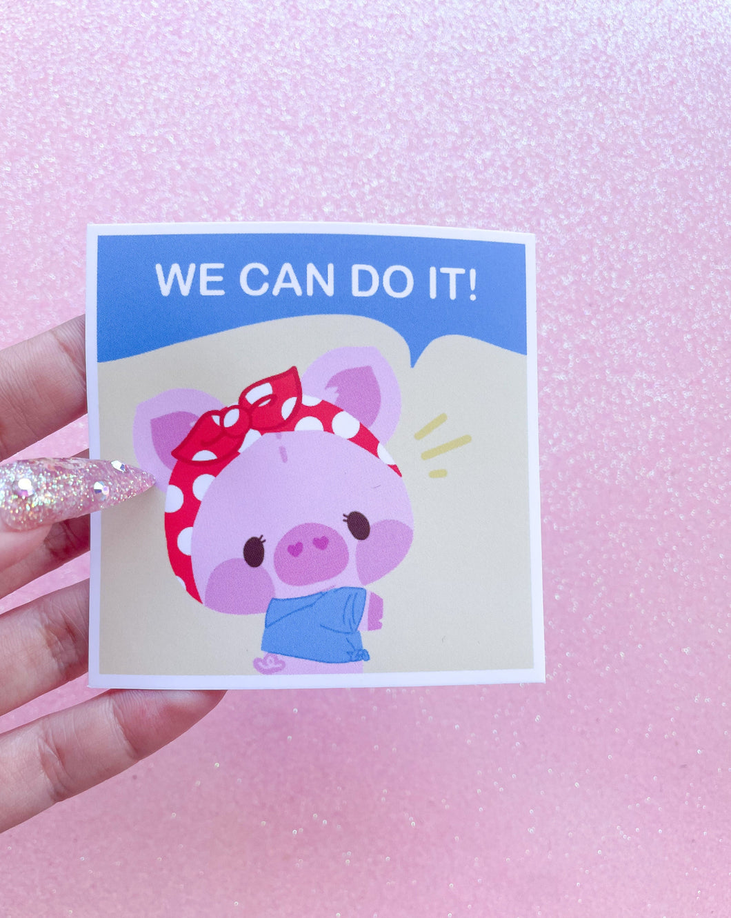 We Can Do It Sticker