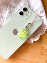 Load image into Gallery viewer, Gunther the Frog Phone Charm
