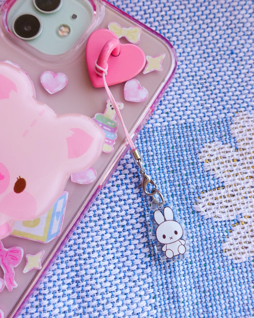 Kawaii bunny  Phone Charm