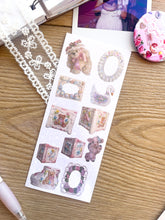 Load image into Gallery viewer, Vintage Porcelain Sticker Sheet
