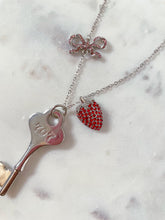 Load image into Gallery viewer, Strawberry Seven Key Necklace
