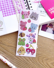 Load image into Gallery viewer, Embroidered Patches Sticker Sheet
