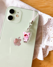 Load image into Gallery viewer, Butter the Pig Plushie Phone Charm
