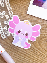 Load image into Gallery viewer, Princess Maxolotl Sticker
