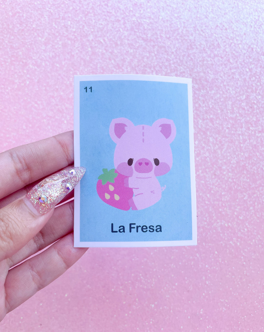 Loteria La Fresa Sticker