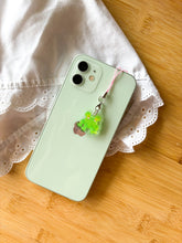 Load image into Gallery viewer, Gunther the Frog Plushie Phone Charm
