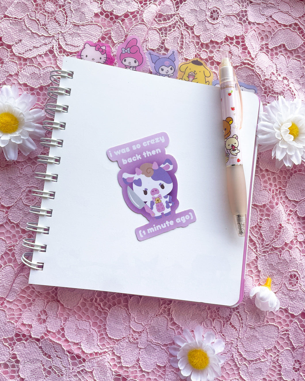 I was so Crazy Sticker