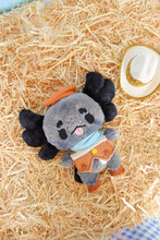 Load image into Gallery viewer, Cowboy Pebbles the Axolotl Plushie
