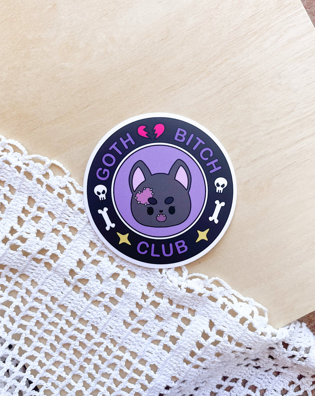 Goth Bitch Club Sticker