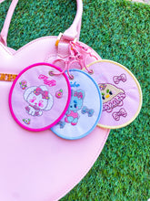 Load image into Gallery viewer, Fluffy Embroidered Bag Charm
