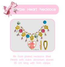 Load image into Gallery viewer, Doll Heart Necklace
