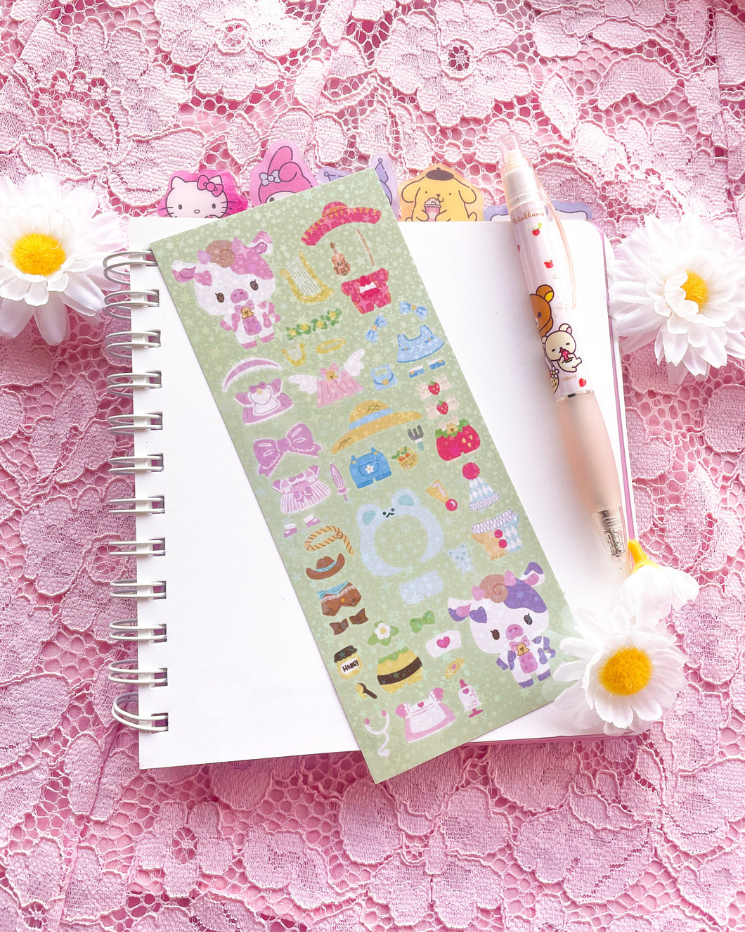 Paper Doll Sticker Sheet
