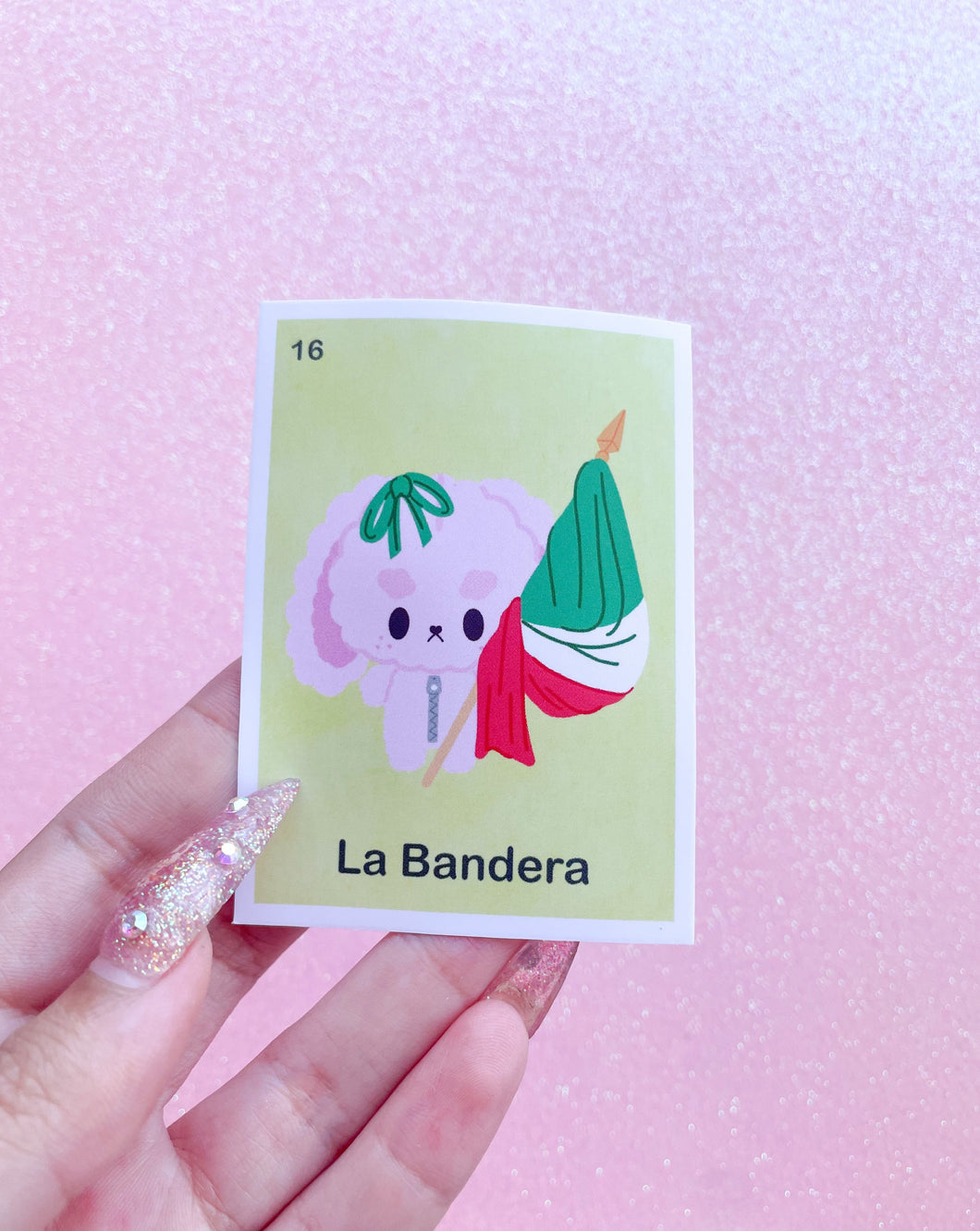 Loteria La Bandera Sticker