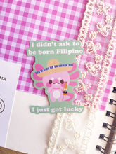 Load image into Gallery viewer, Born Filipino Sticker
