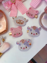 Load image into Gallery viewer, Jolene Gyaru Rhinestone Hairclips
