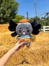 Load image into Gallery viewer, Cowboy Pebbles the Axolotl Plushie
