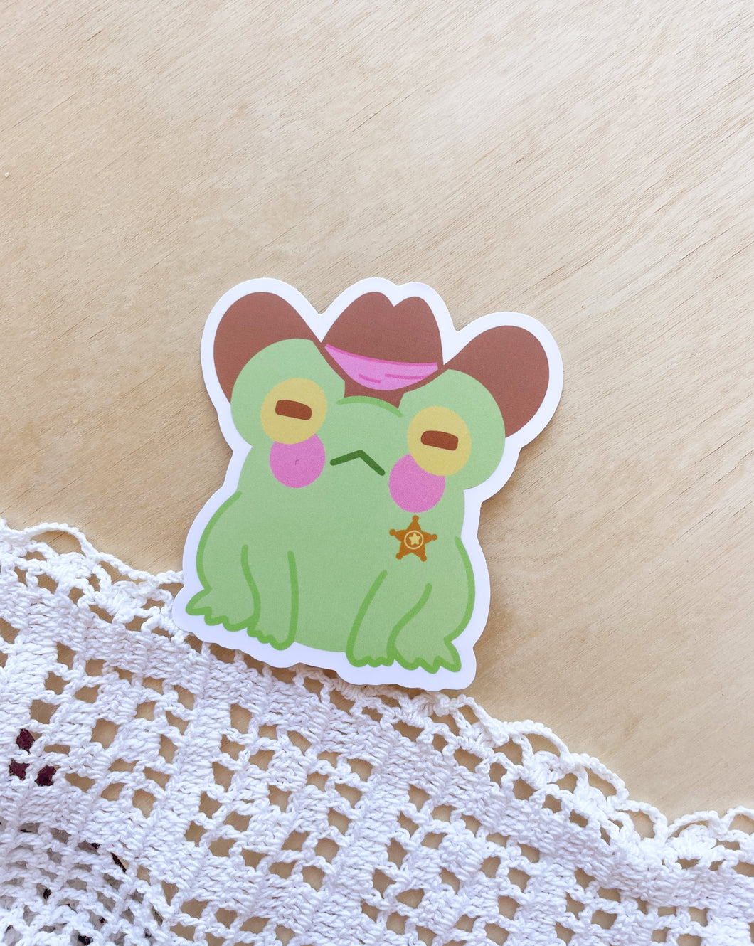 Cowboy Gunther Sticker