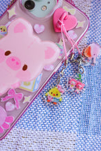 Load image into Gallery viewer, Yema the Duck Clown Plushie Phone Charm
