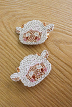 Load image into Gallery viewer, LuckyLucy the Lamb Gyaru Rhinestone Hairclips
