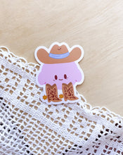 Load image into Gallery viewer, Cowboy Pink Ball Sticker
