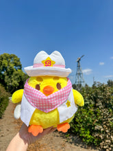 Load image into Gallery viewer, Cowboy Yema the Duck Plushie
