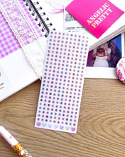 Load image into Gallery viewer, Bead Letters  Sticker Sheet
