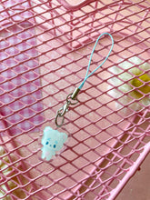 Load image into Gallery viewer, Nube the Blue Bear Phone Charm
