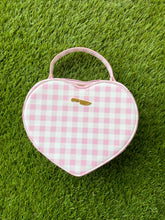Load image into Gallery viewer, Pink Picnic Heart Bag
