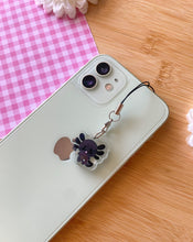 Load image into Gallery viewer, Pebbles the Axolotl Phone Charm
