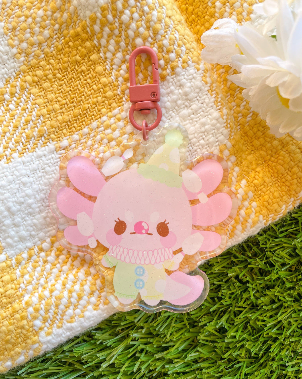 🎁 Clown Maxalotl Keychain (100% off)