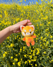 Load image into Gallery viewer, Barb the Red Panda Plushie Keychain
