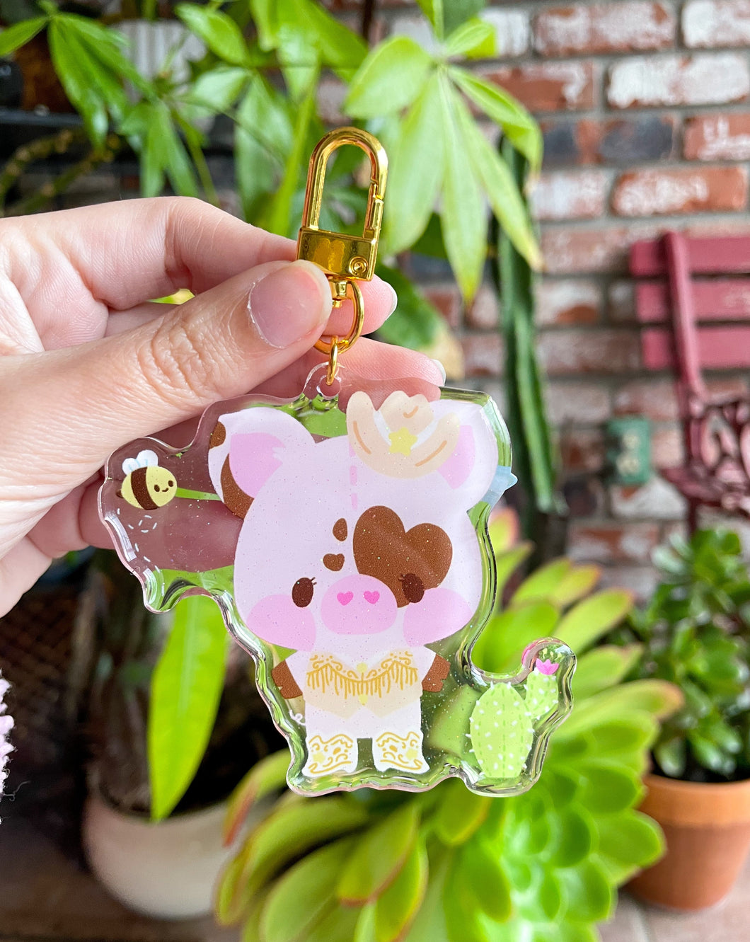 Cowboy Butter Keychain