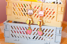 Load image into Gallery viewer, Cottage Core Pig Earrings
