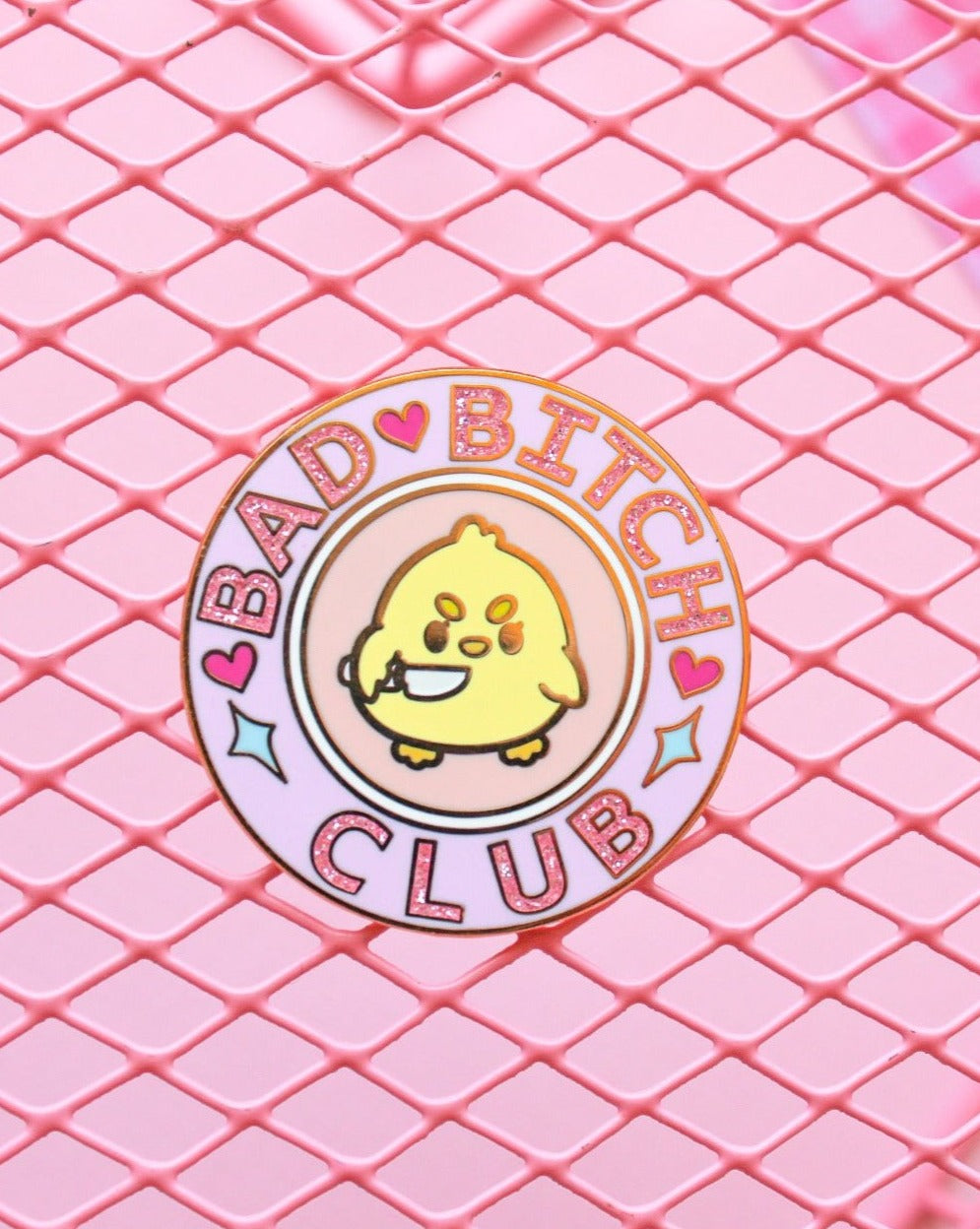 Bad Bitch Club Pin