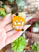 Load image into Gallery viewer, Scarecrow Barb the Red Panda Pin
