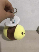 Load image into Gallery viewer, Bee Keychain Plushie
