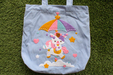 Load image into Gallery viewer, Marshmallow Carousel Tote Bag Blue
