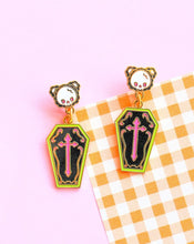 Load image into Gallery viewer, Coffin Earrings
